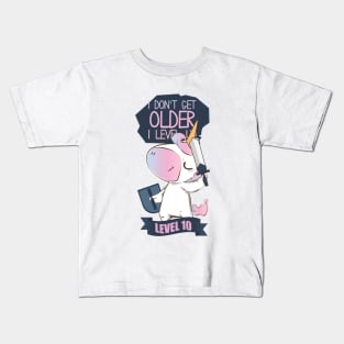 Birthday Level Up Kids T-Shirt